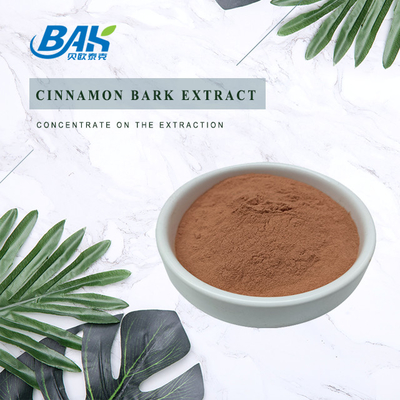 BAK کیفیت بالا دارچینی کاسیا پرسل عصاره دارچینی پودر قرمز قهوه ای 100٪ Pass 80 Mesh