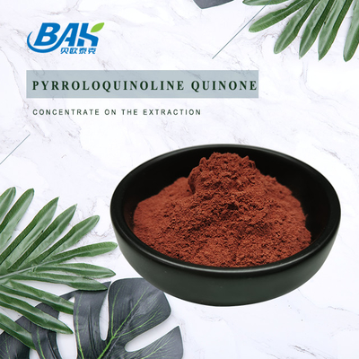 BAK CAS 72909-34-3 PQQ پودر پیرولوکینولین کوینون برای ضد پیری