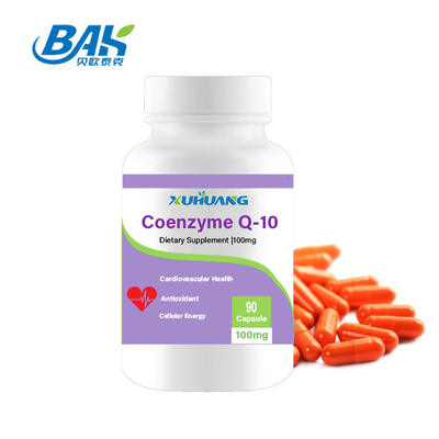 پودر 100mg Coenzyme Q10 برای بطری سفارشی با عمر 36 ماه