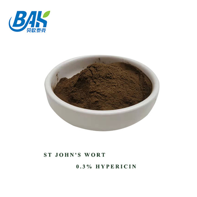 0.3% Hypericin St John'S Wort Brown Powder 100% Pass 80 Mesh