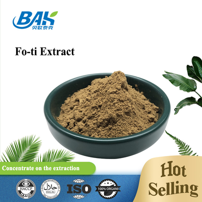 Polygonum Multiflorum Thunb Foti Root Extract پودر زرد قهوه ای 10:1 20:1
